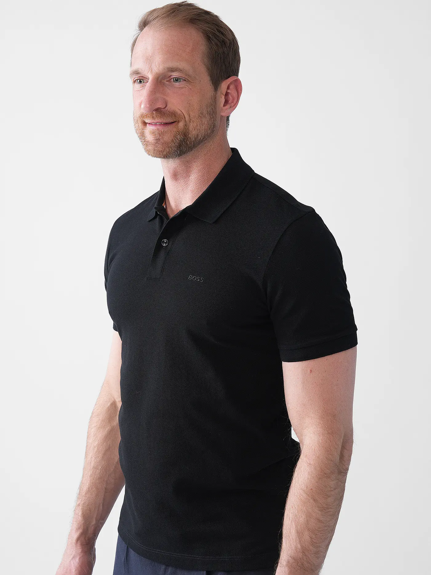 BOSS | Poloshirt Regular Fit PALLAS | schwarz